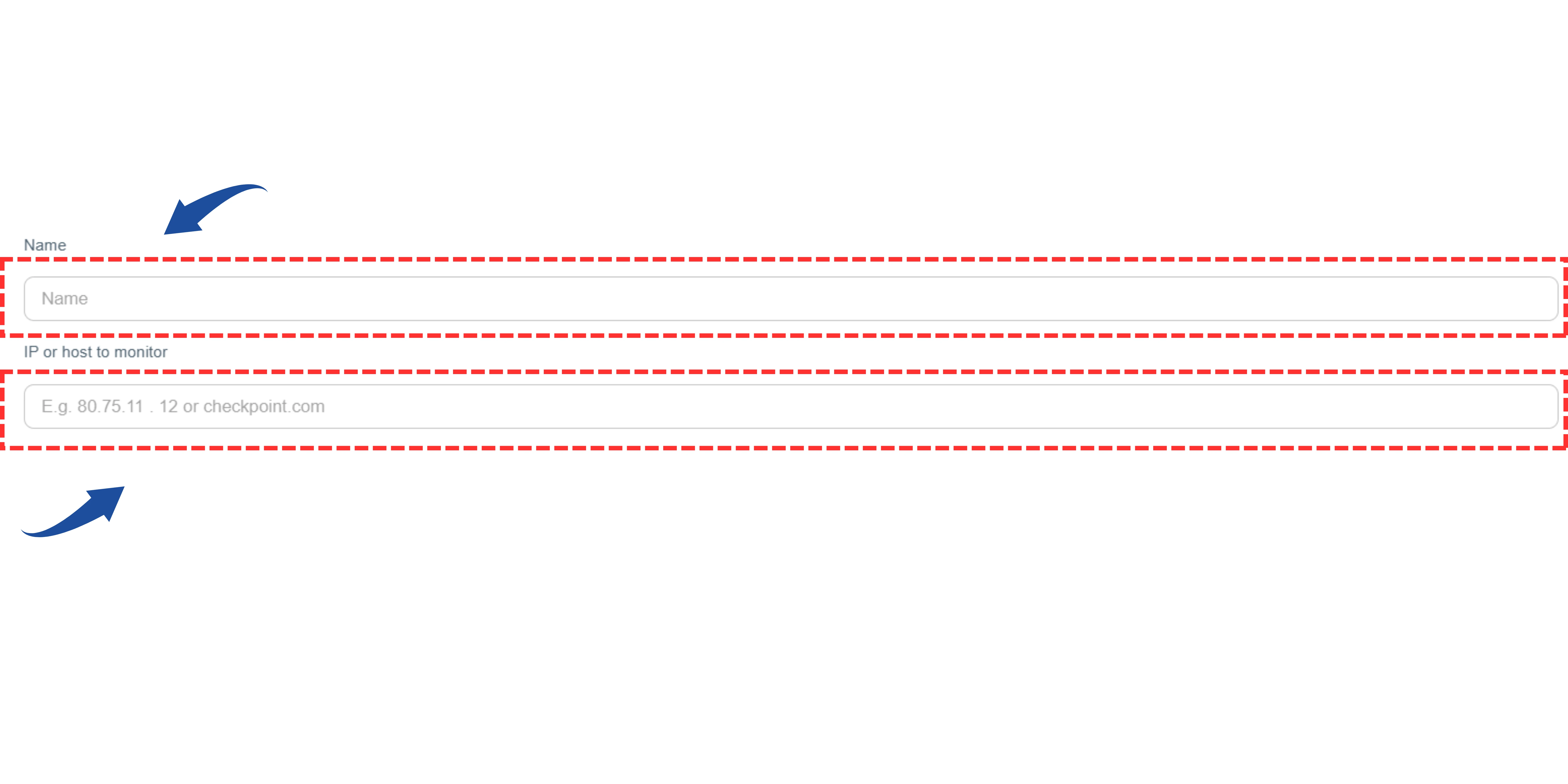 Enter Website Details