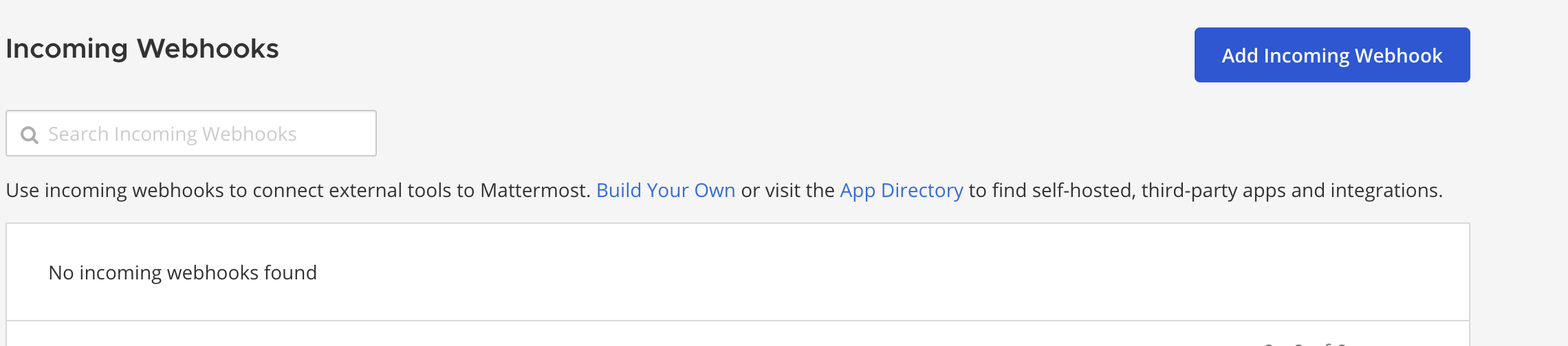 Mattermost Webhook Setup