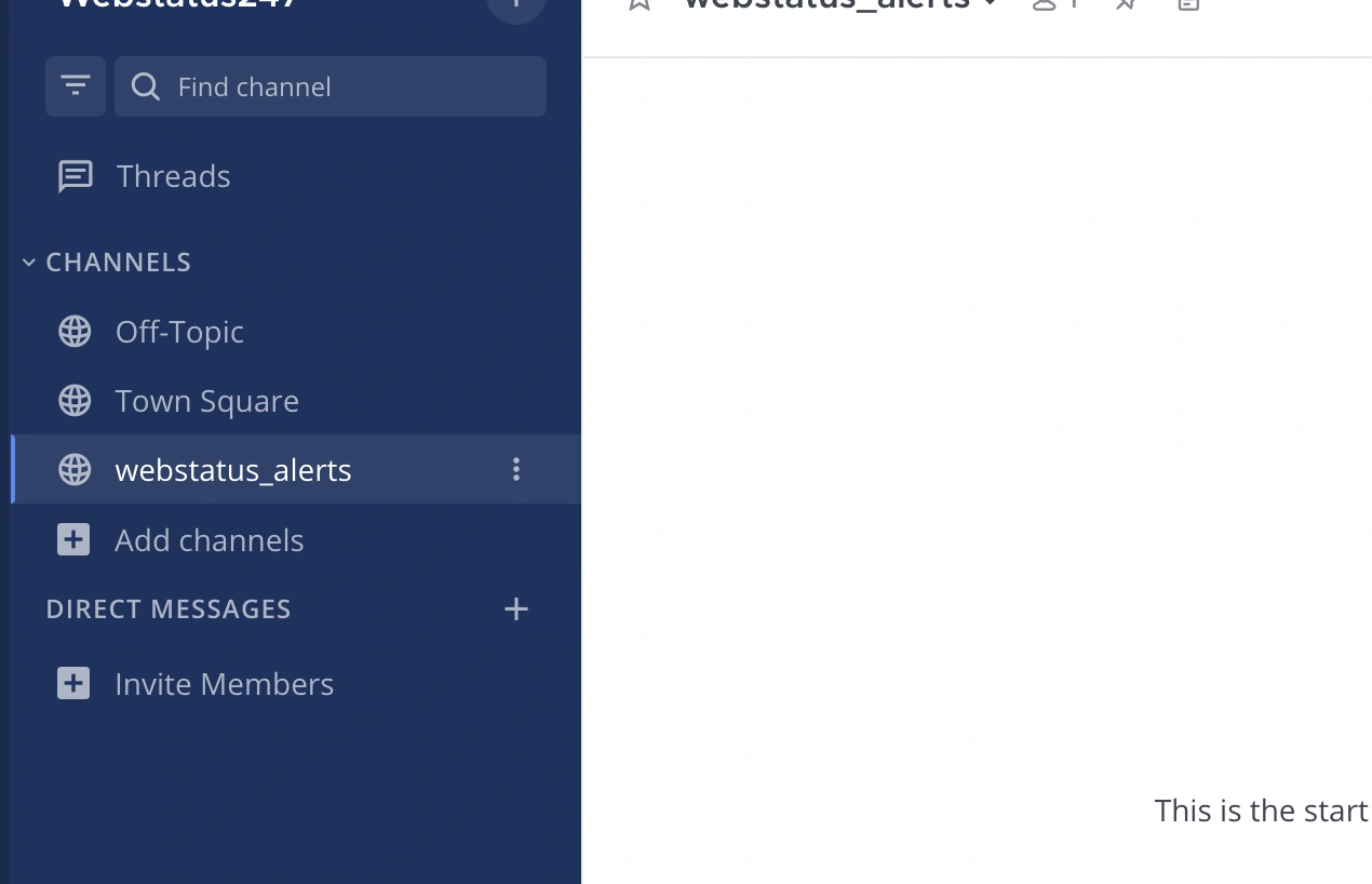Mattermost Screenshot