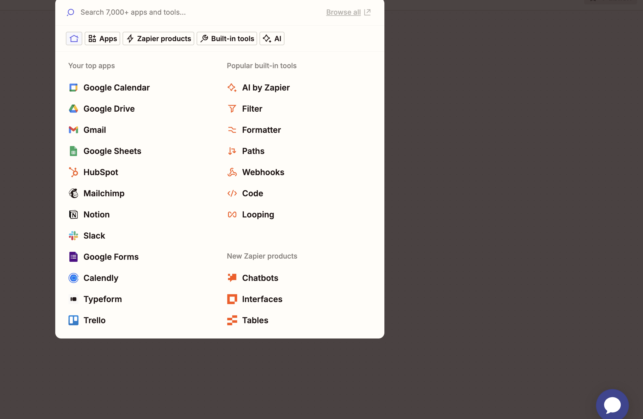 Zapier payload customization screenshot
